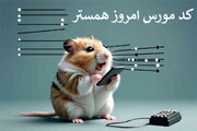 کد مورس همستر ۲۹ مرداد ۱۴۰۴