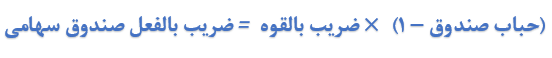 ضرایب اهرمی در صندوقهای اهرمی و معاملات فردی