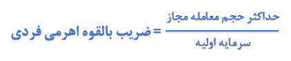 ضرایب اهرمی در صندوق‌های اهرمی و معاملات فردی