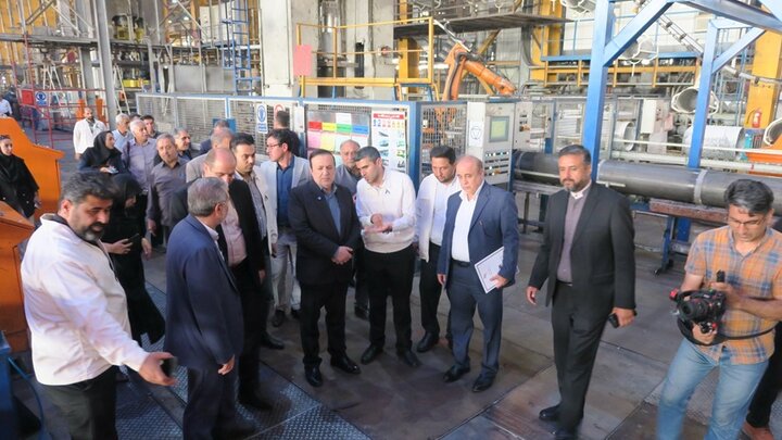 بازدید استاندار قزوین از شرکت آسیاناما در راستای حمایت از صنعت CNG