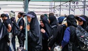 زائران اربعین برای سفری خنک‌تر، از مرزهای تمرچین و باشماق عبور کنند
