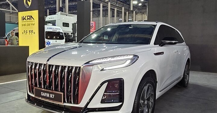 رونمایی رسمی از سفیر R۷ ایران خودرو