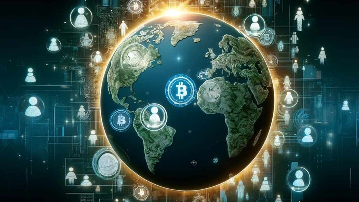 نظام مالی جهان در تسخیر کریپتوها