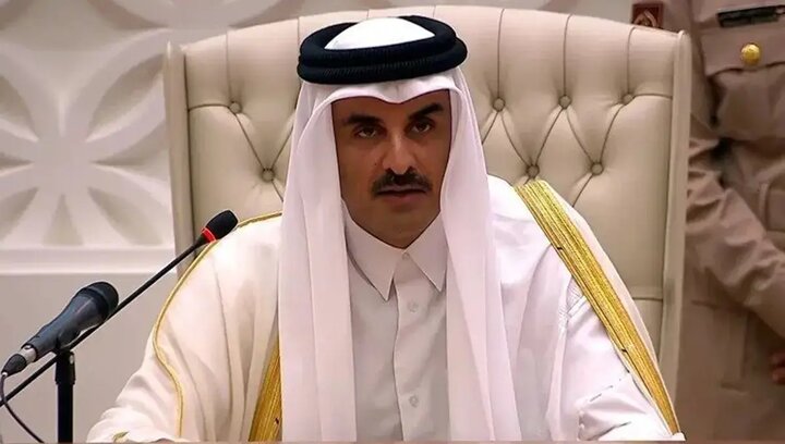 امیر قطر از تصمیم کانادا برای به رسمیت شناختن فلسطین استقبال کرد