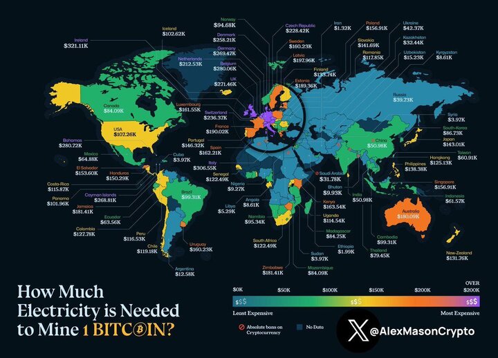 ایران بهشت استخراج بیت‌کوین