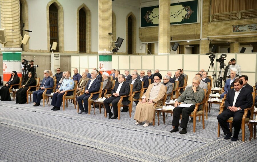 اعضای هیئت دولت با مقام معظم رهبری دیدار کردند