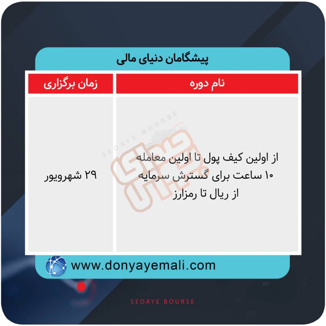 برگزاری دوره های آموزشی در بورس