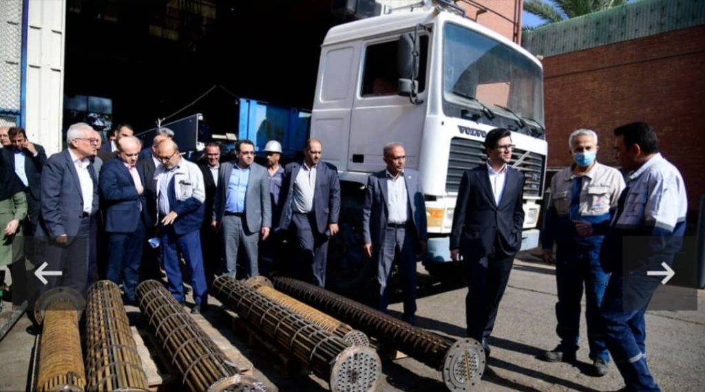 بازدید معاون وزیر نفت و مدیرعامل گروه گسترش نفت و گاز پارسیان از پالایشگاه شیراز