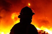 آتش‌سوزی بزرگ واحدهای تجاری در بغداد