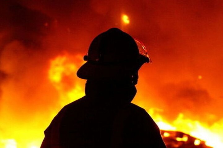 آتش‌سوزی بزرگ واحدهای تجاری در بغداد