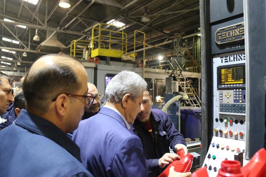بازدید مدیرعامل ایرانول از مجتمع ظرف‌سازی و پالایشگاه روغن‌سازی تهران