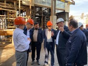 بازدید نجم‌الدین از پالایشگاه روغن‌سازی آبادان و پایانه صادراتی بندر امام (ره)