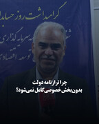 چرا ترازنامه دولت بدون بخش خصوصی کامل نمی‌شود؟