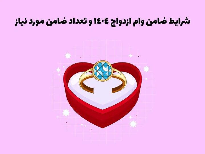 شرایط جدید ضامن برای وام ازدواج