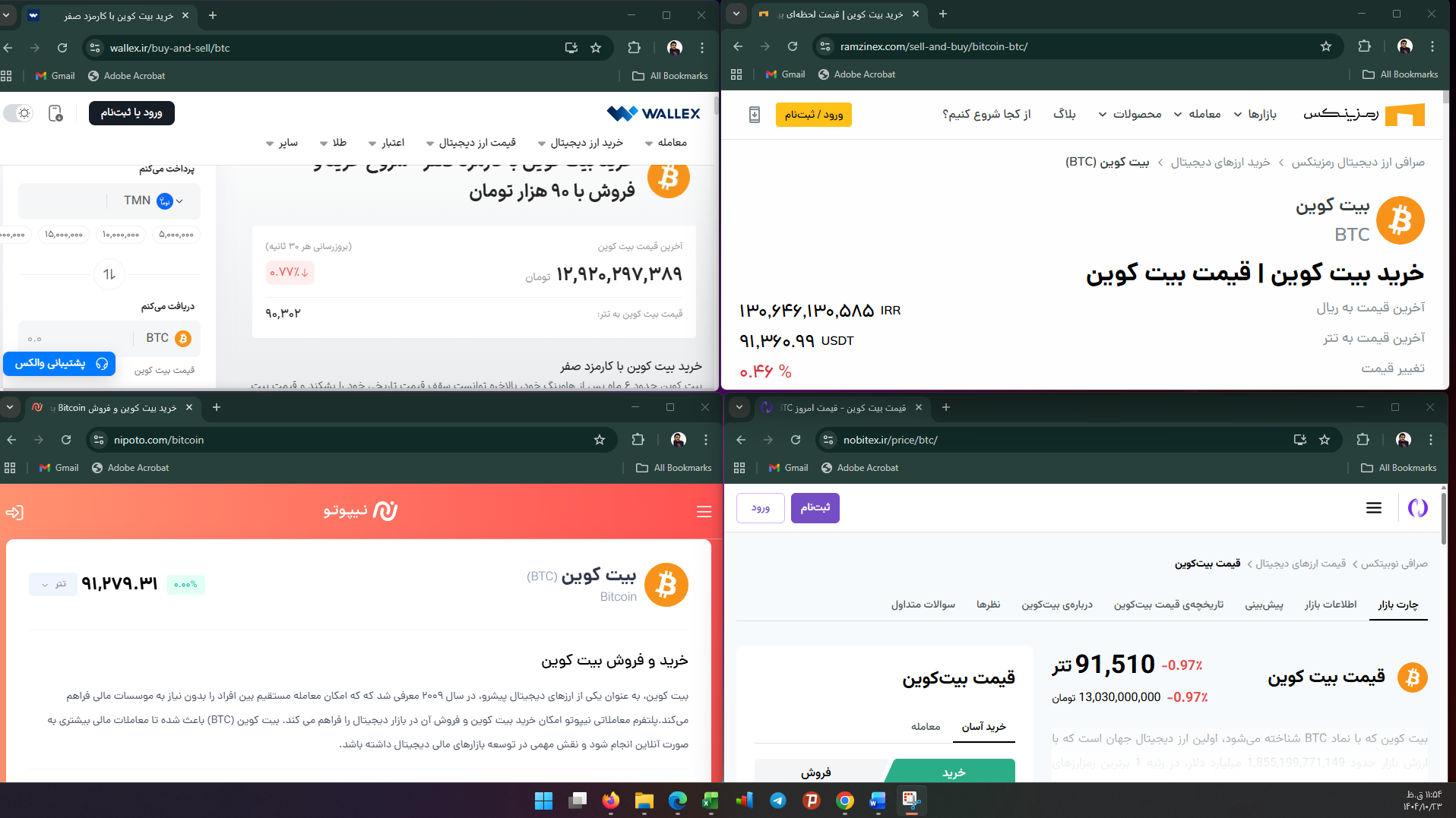 صرافان بدون مجوز رمزارها/ کاسبان اعتراضات