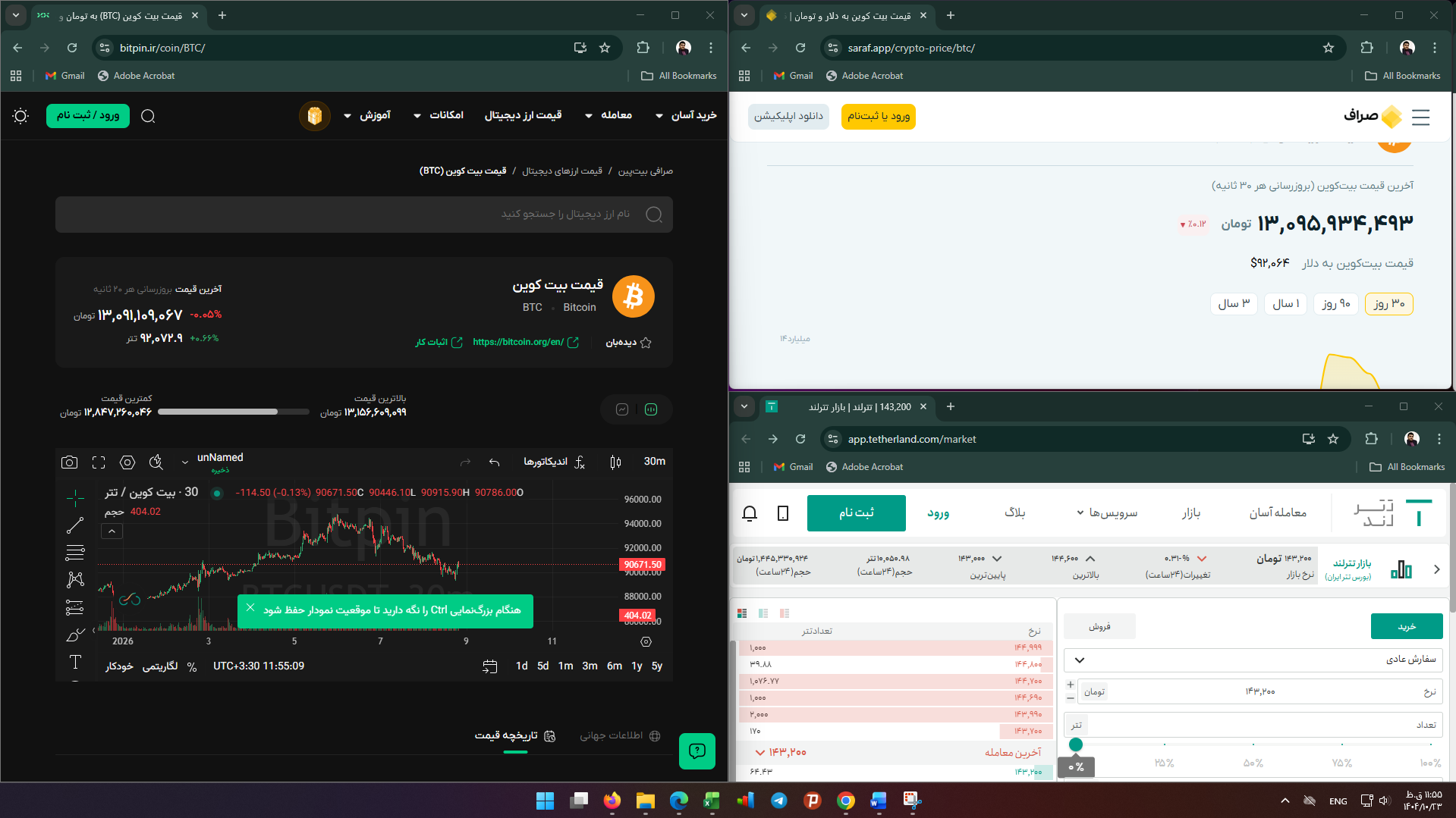 صرافان بدون مجوز رمزارها/ کاسبان اعتراضات
