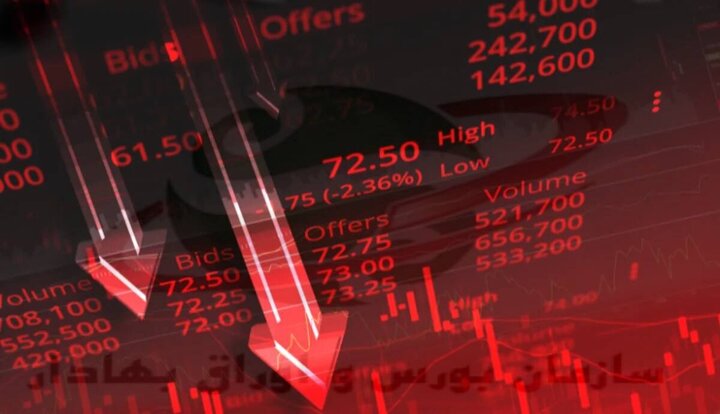 ریزش ۱۰۰ هزار واحدی شاخص کل در ۵ دقیقه