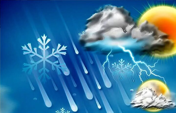 بارش برف و باران و وزش باد شدید در این استان ها