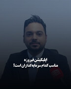 اپلیکیشن فیروزه مناسب کدام سرمایه‌گذاران است؟