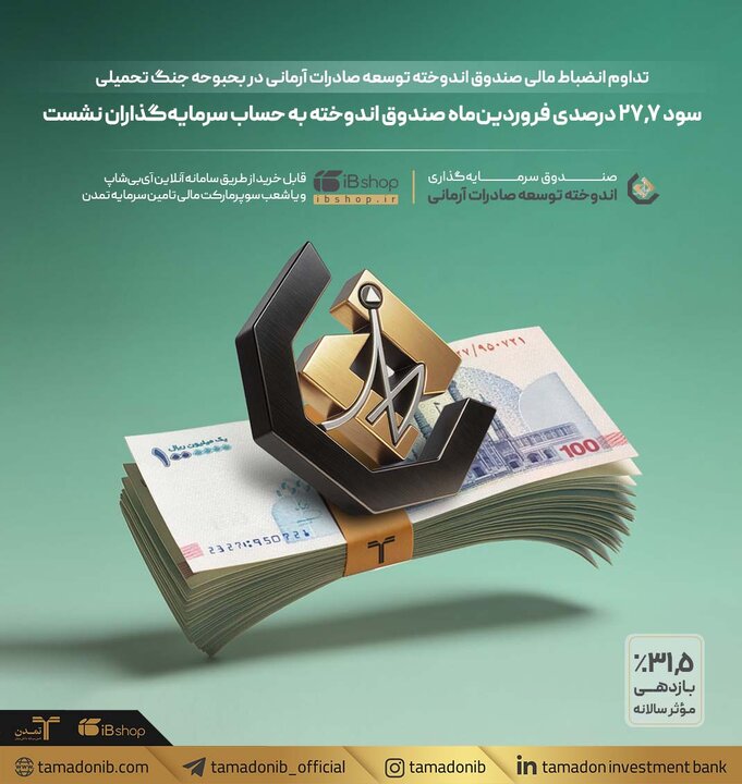 سود ۲۷.۷ درصدی فروردین‌ماه صندوق اندوخته به حساب سرمایه‌گذاران نشست