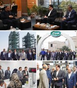 دیدار مدیرعامل بانک ملت با استاندار گلستان