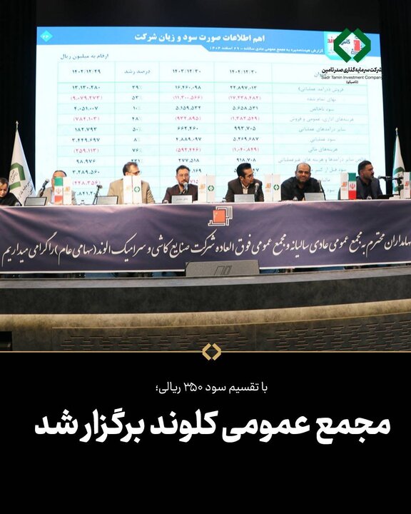 مجمع عمومی کلوند برگزار شد
