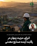 انرژی، مزیت پنهان در رقابت آینده صنایع معدنی