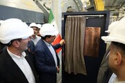 بهره‌برداری از کارخانه فلوتاسیون سرباره خاتون‌آباد با حضور وزیر صمت