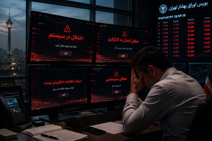 ضعف زیرساخت های معاملاتی و تکرار کابوس اختلال سیستم ها
