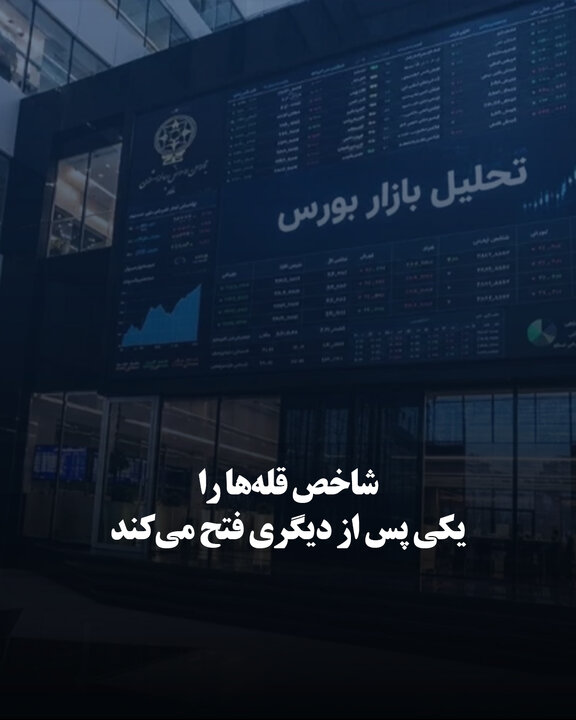 شاخص قله‌ها را یکی پس از دیگری فتح می‌کند