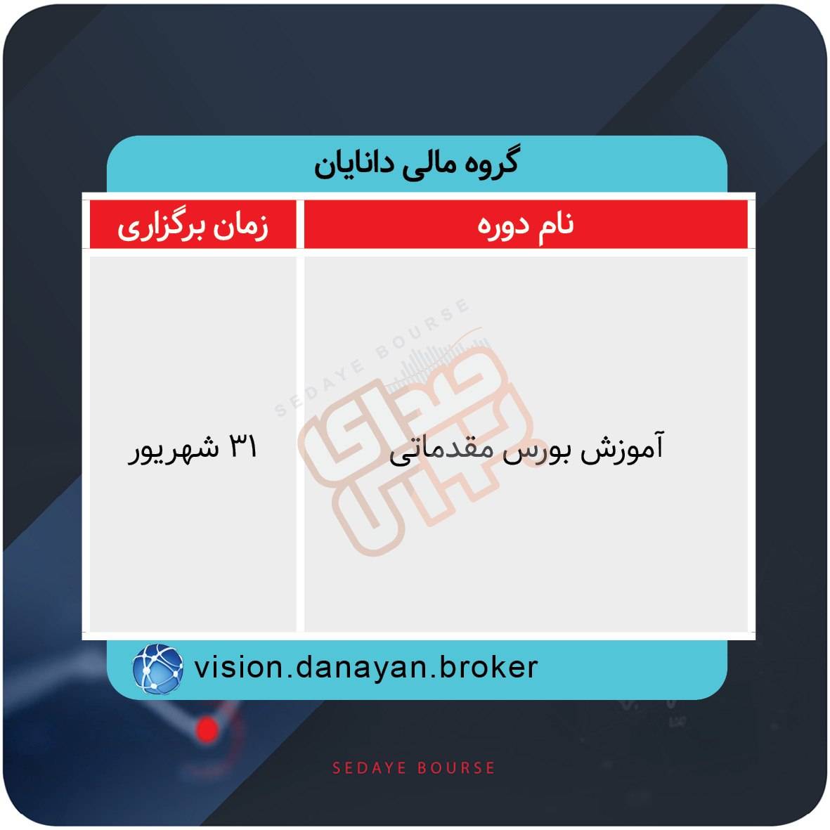 برگزاری دورههای آموزشی بازار سرمایه