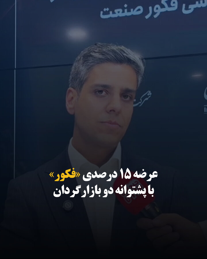 عرضه ۱۵ درصدی «فکور» با پشتوانه دو بازارگردان