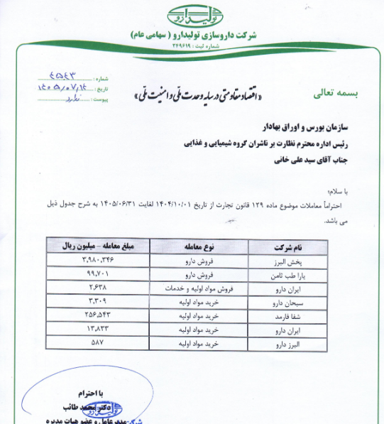 خبر ذخیرهسازی شده توسط در تاریخ ۱۴۰۵۰۷۱۴-۱۶:۱۰