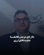 دلار تابع عرضه و تقاضاست؛ تداوم تنگنای ارزی