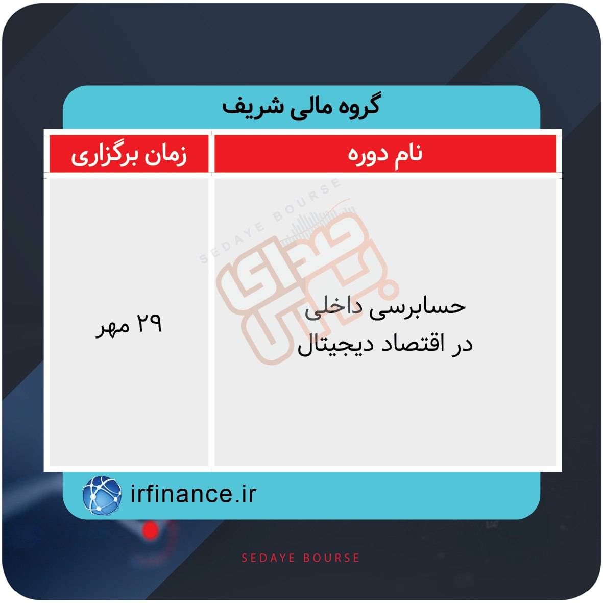 نحوه برگزاری دورههای آموزشی بازار سرمایه