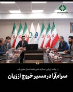 سرام‌آرا در مسیر خروج از زیان