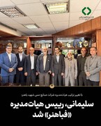 سلیمانی، رییس هیات‌مدیره فباهنر شد