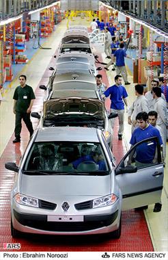 دنیا منهای چین در قراردادهای ایران خودرو
