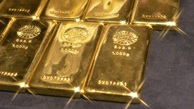 قیمت جهانی طلا (‌۱۴۰۰/‌۵/۱۳)